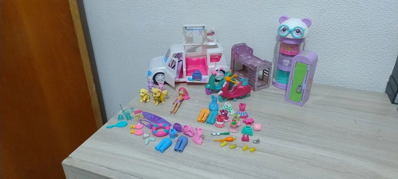 Lote Boneca Polly Pocket