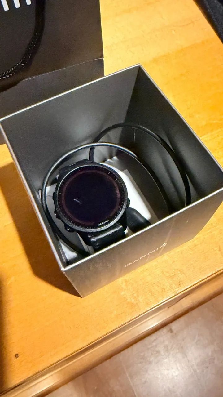 Relogio Corrida Garmin Forerunner 955 Solar (Preto) - Foto 5