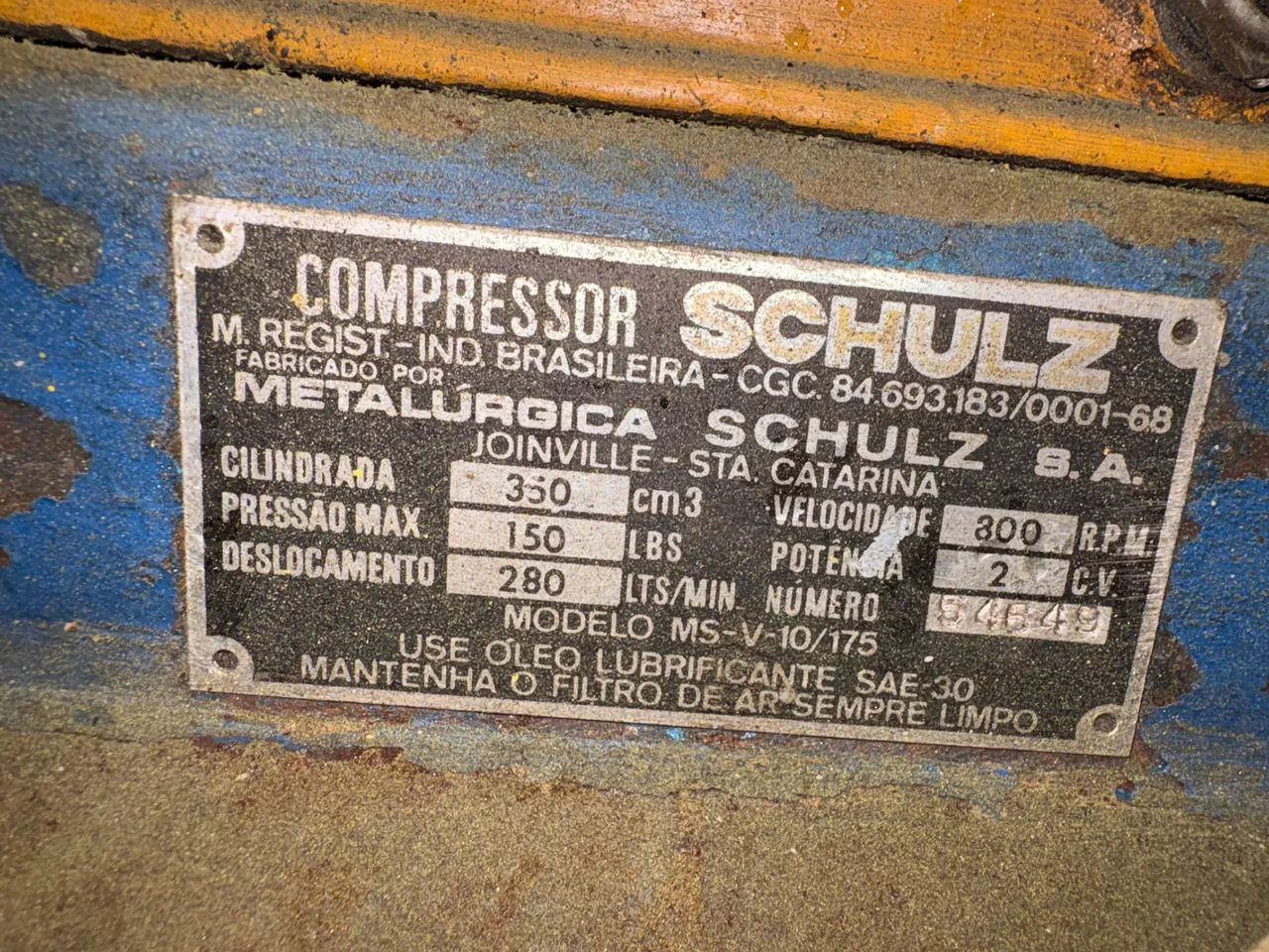 Compressor schultz 10 pés - Foto 2