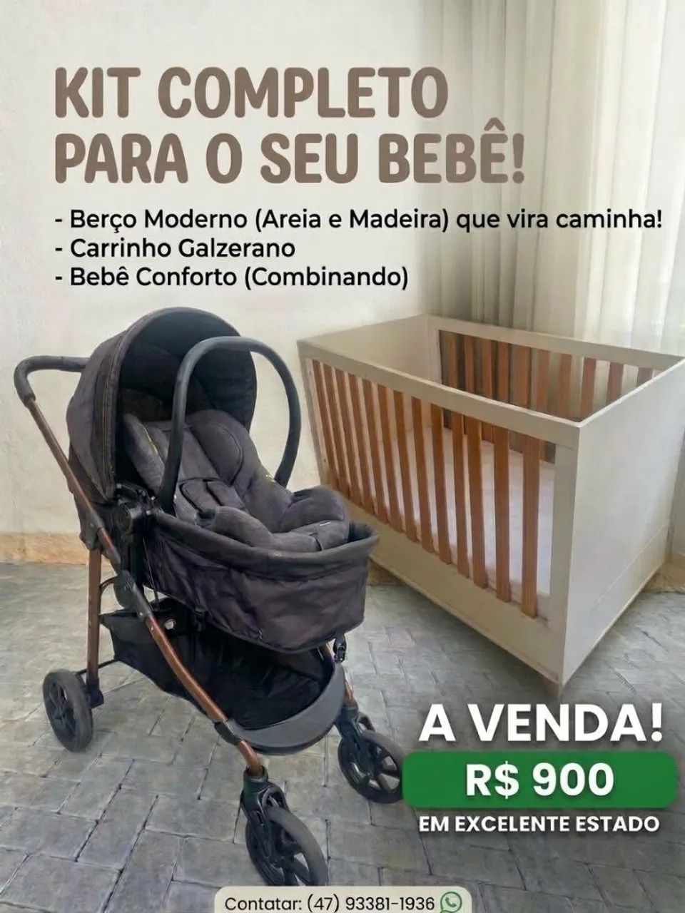 Kit completo para bebê 