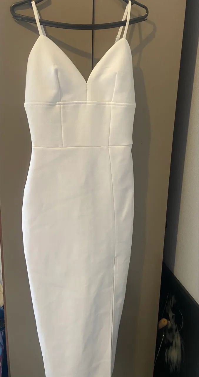 Vestido branco TAM P