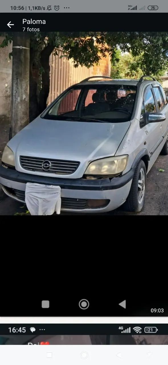 Chevrolet Zafira 2.0/ CD 2.0 16V MPFI 5P 2002