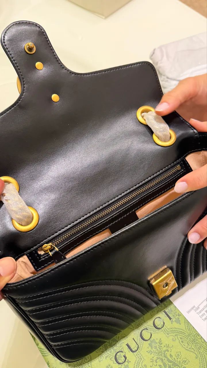 Bolsa Gucci marmont com caixa  - Foto 3