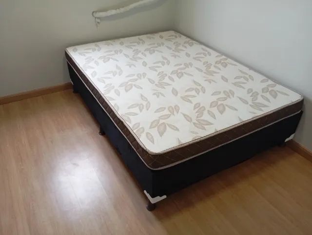 Cama Box Casal Base + Colchão D33 Nova  - Foto 3
