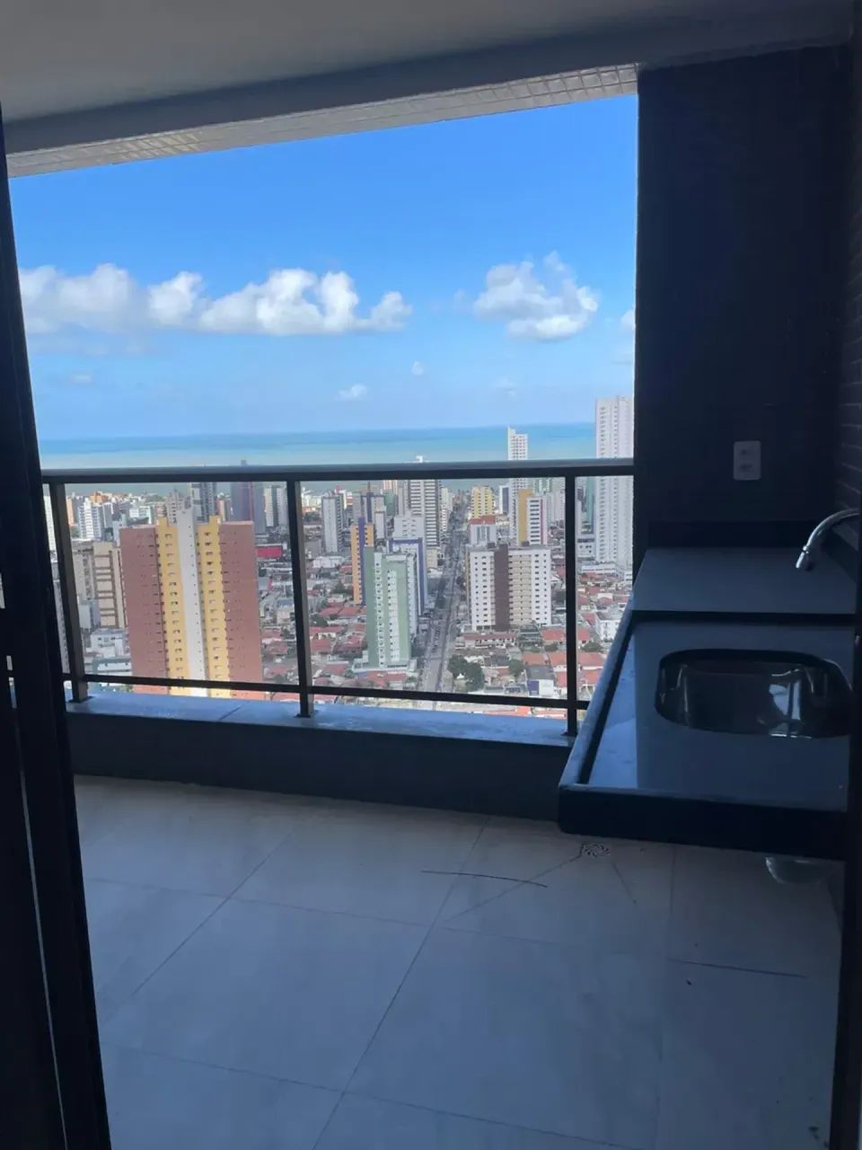 Brisamar. Andar alto com vista mar. 2 quartos sendo 1 suíte - Foto 2