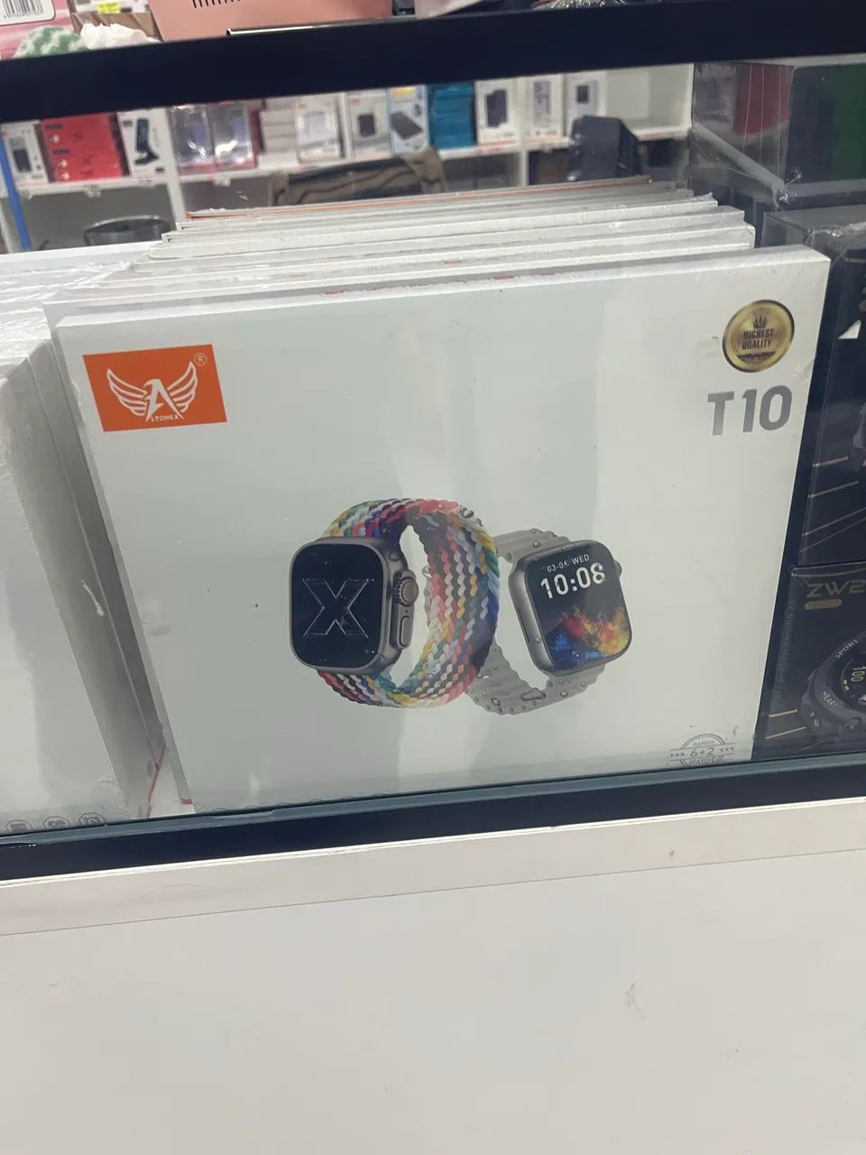 DOIS RELÓGIO SMART  E 6 PULSEIRAS  ORIGINAL 