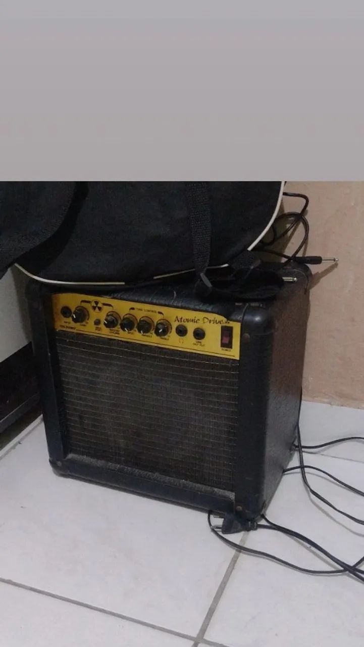 Guitarra e caixa  - Foto 2