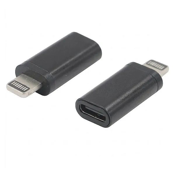 Adaptador Tipo C (Fêmea) para Lightning (Macho) Carregamento e Dados - It-Blue 