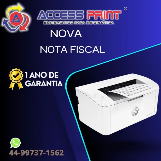 impressora nova laser hp wireless m111w 1ano de garantia - Foto 2