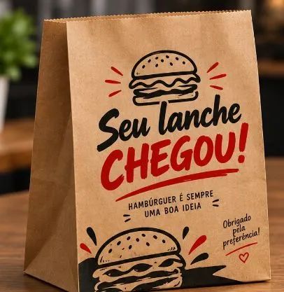 EMBALAGENS PERSONALIZADAS PARA DELIVERY  - Foto 5