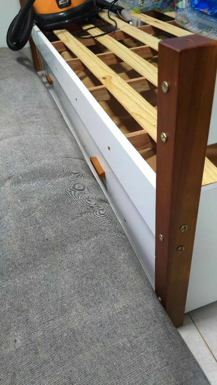 Cama casinha com cama auxiliar - Foto 2