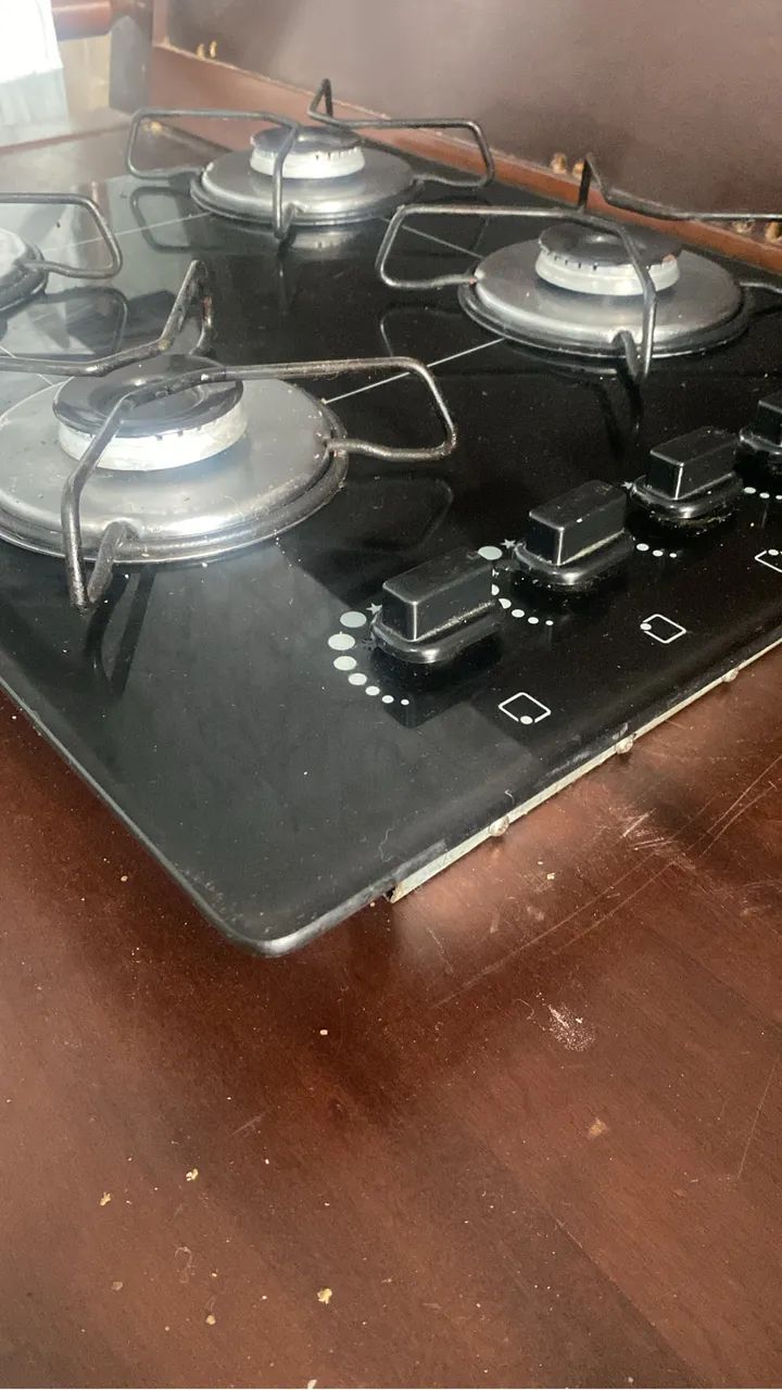 Cooktop funcionando perfeitamente 