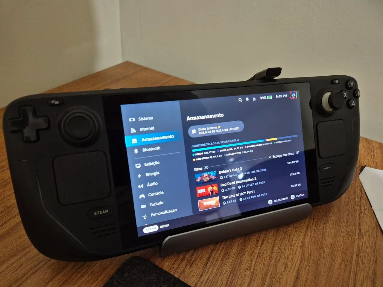 Steam deck LCD 1tb - Foto 3