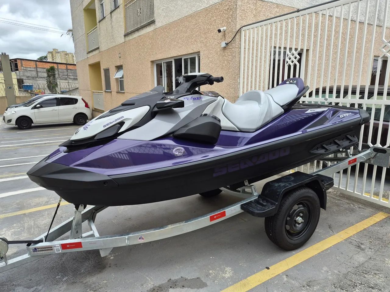 JET SKI SEA-DOO GTI 170SE 2025 C/ SOM E CARRETA - Foto 6