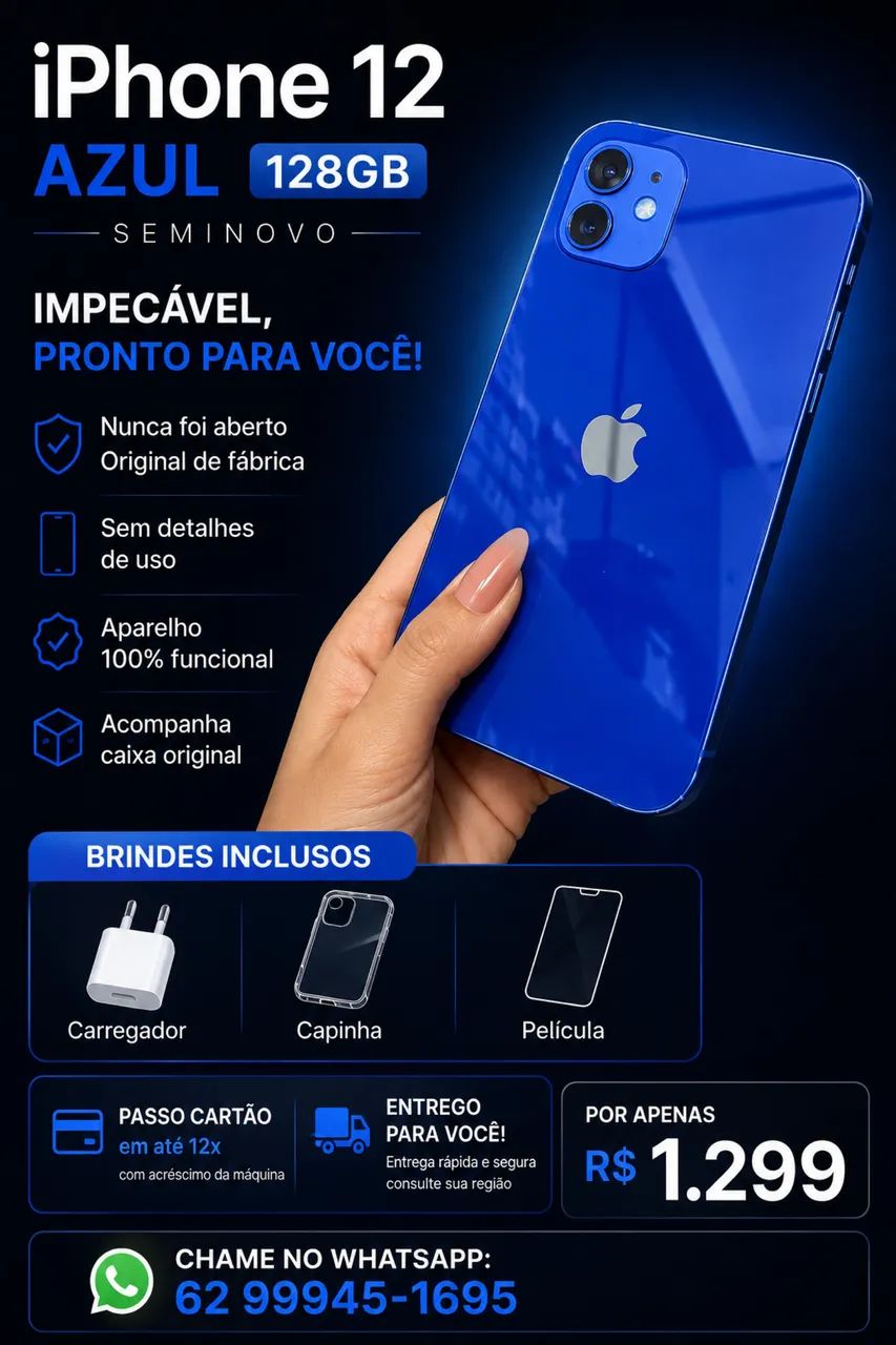iPhone 12 Azul Zero
