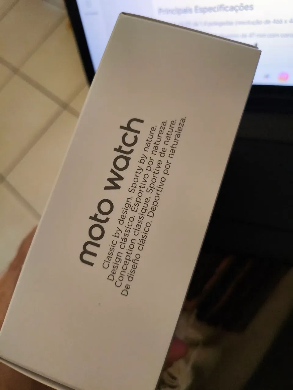 Moto Watch powered by Polar - lacrado - Foto 5