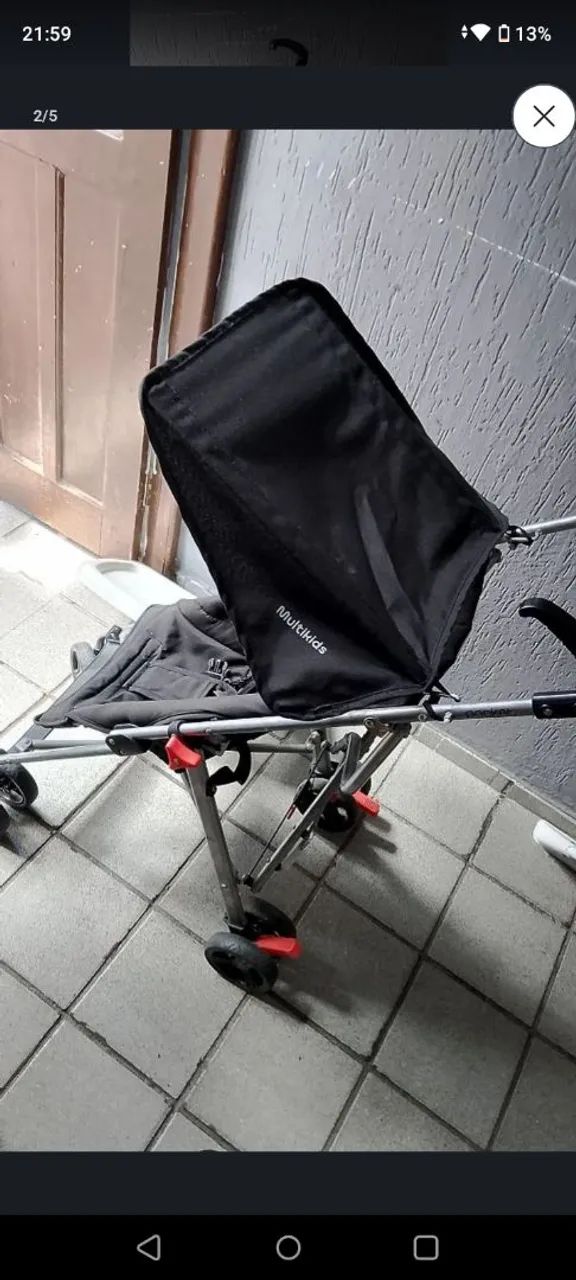 Carrinho de passeio de 07 a 12 meses 