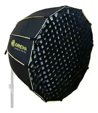 Softbox Greika Gkh-45 Parabolico 45cm Encaixe Bowens E Grid