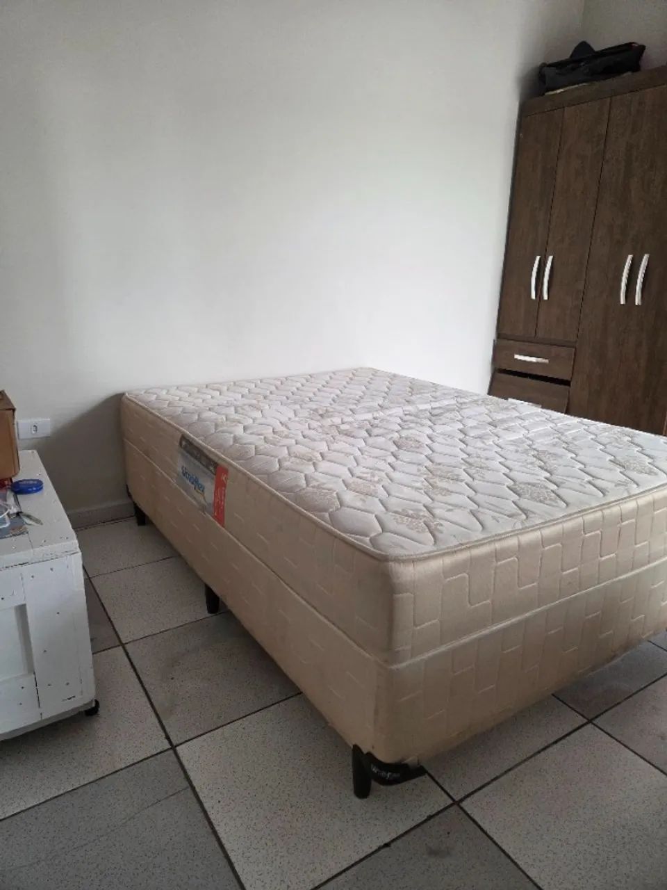 Cama casal com colchão acoplado - 135x185 cm - Foto 3