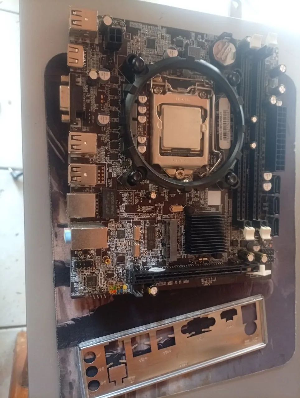 Kit placa mãe H55 processador i3