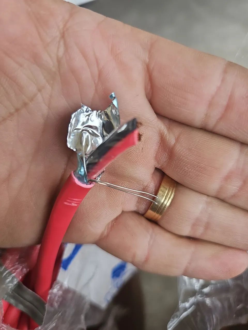 Cabo Alarme Incêndio Blindado 2x1,5mm Conducab 103m Novo - Foto 6