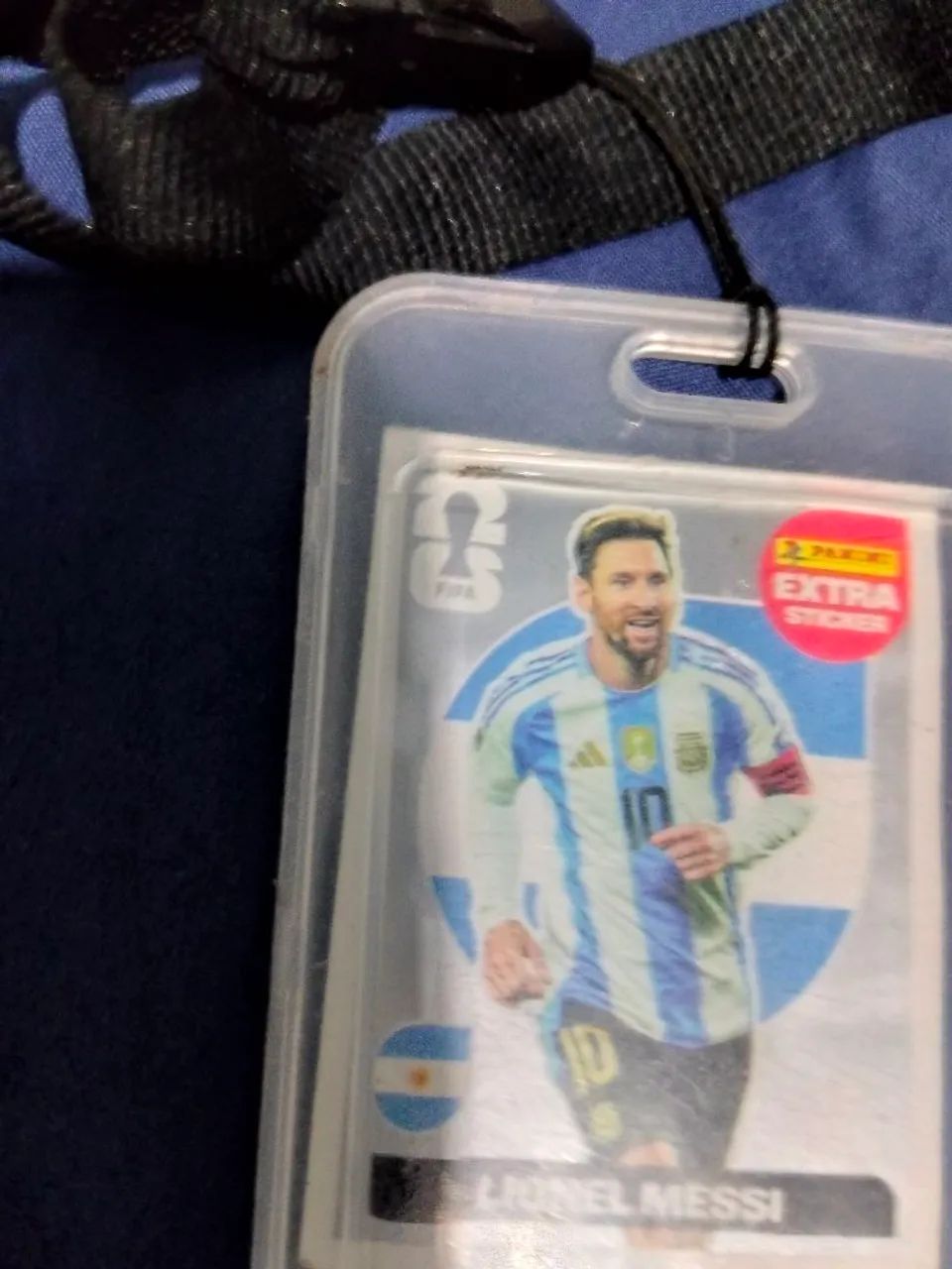 Figurinha do Messi Prata Rara (Extra Sticker) - Foto 2