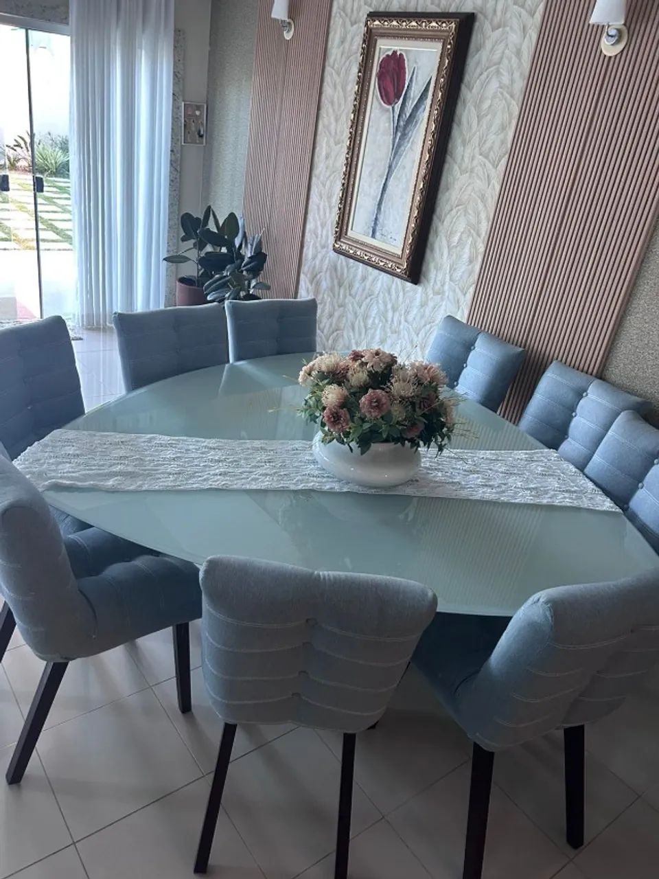 Mesa de jantar triangular  - Foto 2