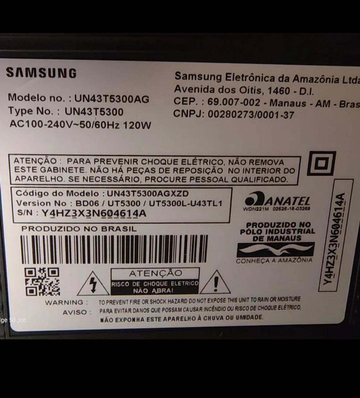 TV 43 Samsung (Smart TV) - PERFEITA  - Foto 2