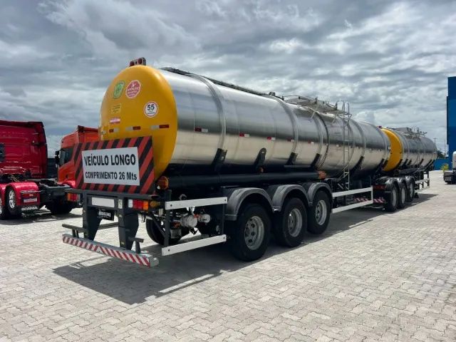 Carreta Rodotrem Tanque Inox Rodotecnica 2014 Bitrem 9 Eixo  - Foto 10