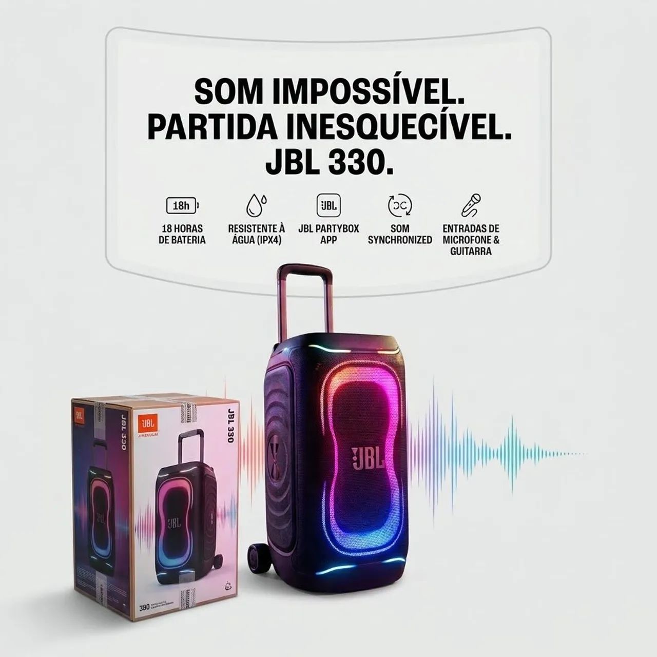 JBL 330 PARTYBOX - LACRADA