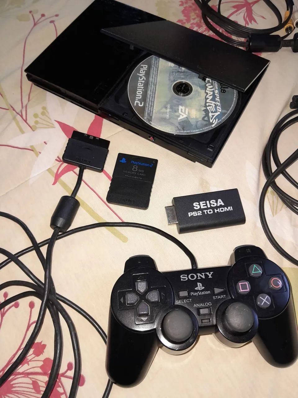 Ps2 slim preto usado Playstation Slim - Foto 4
