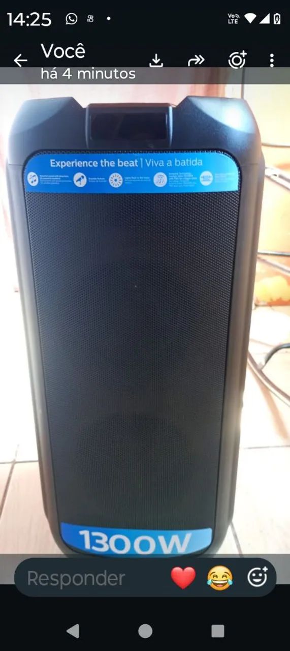 Caixa de som Philips  - Foto 2