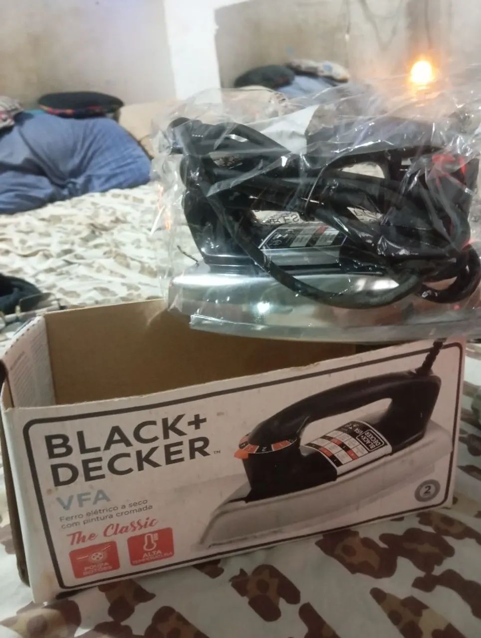 FERRO PASSAR BLACK_DECKER NOVO