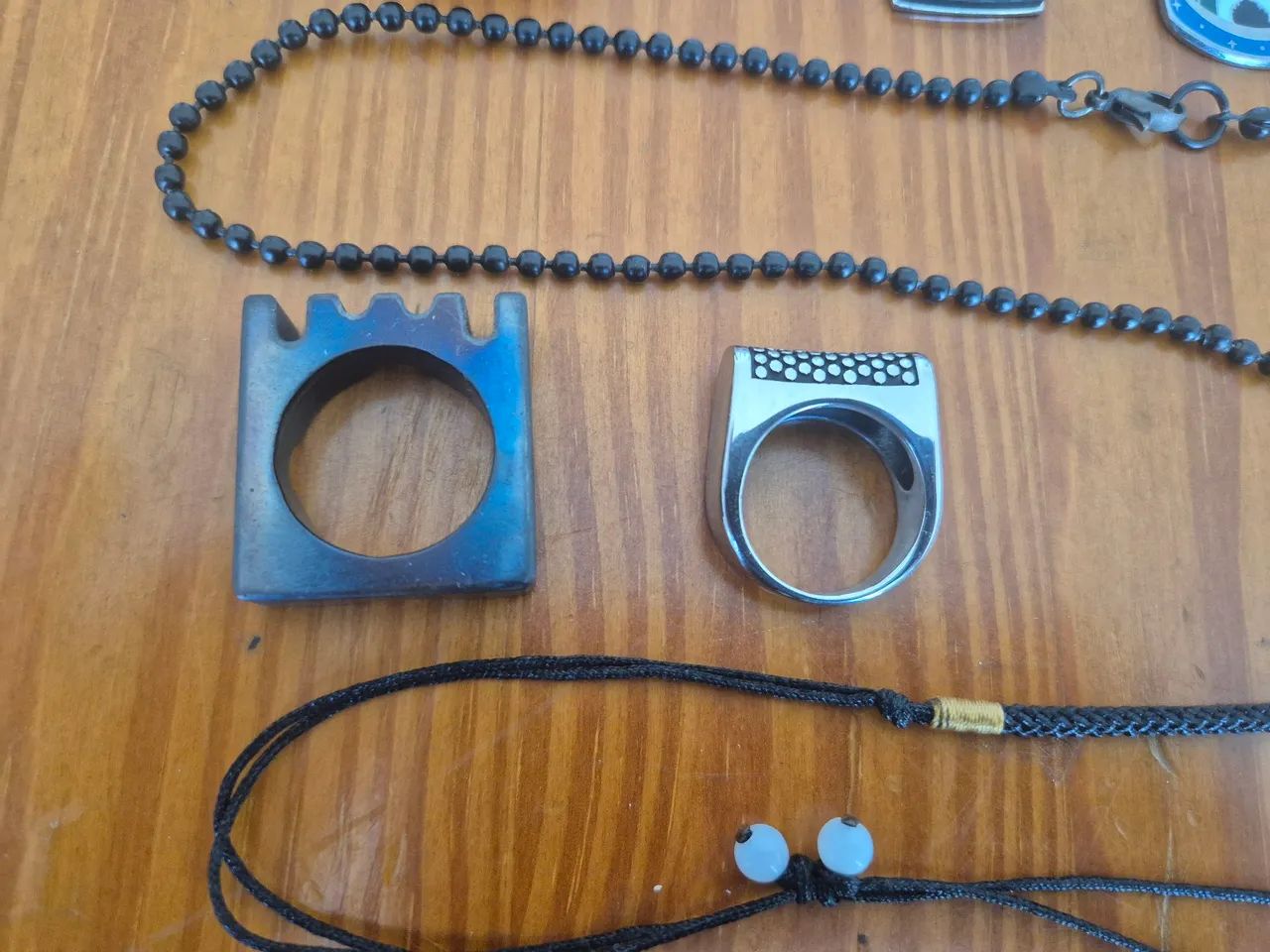 Coleção de acessórios, colares, braceletes e anéis s - Foto 5