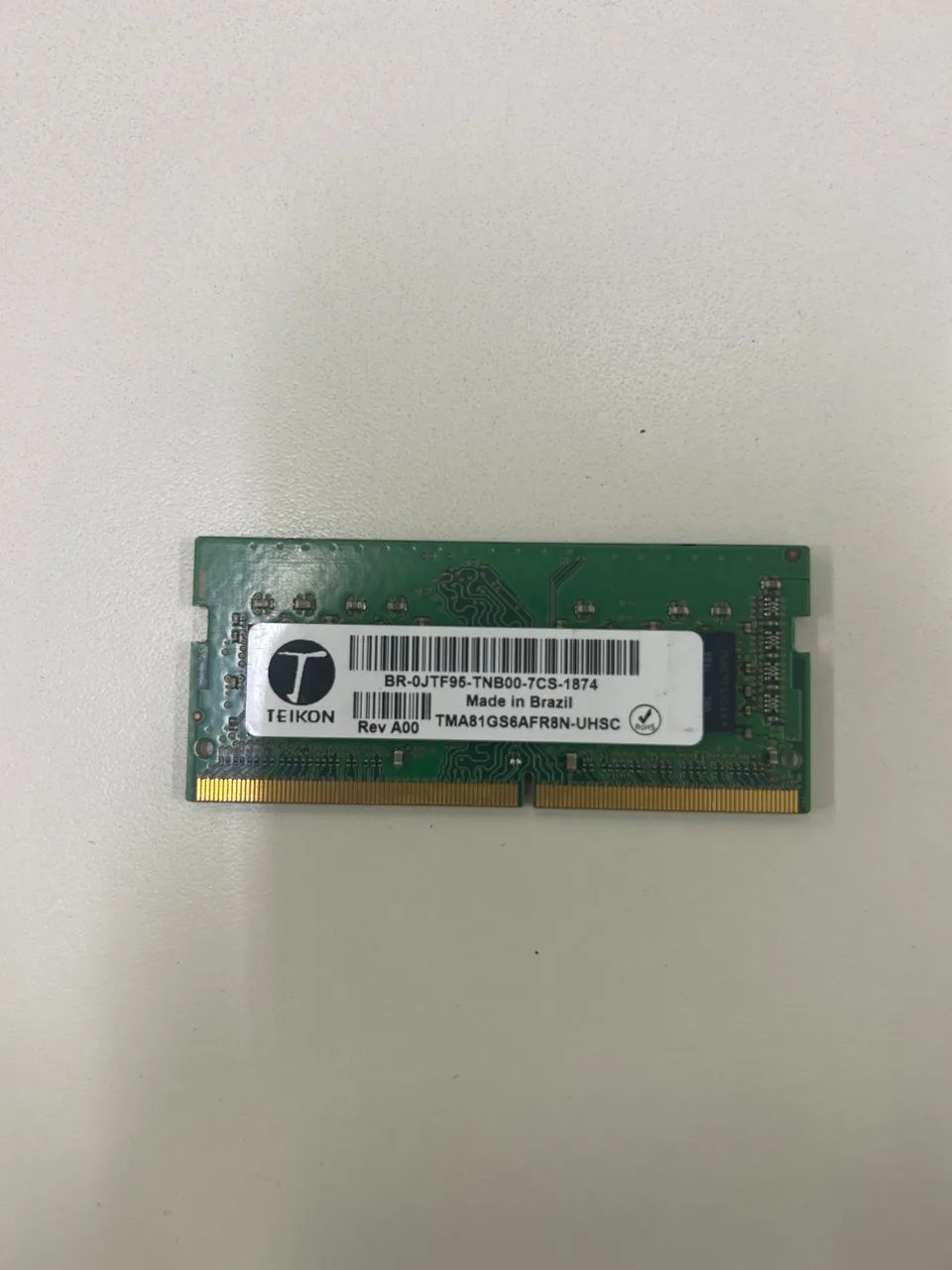 Memória ram 8GB 2400mhz