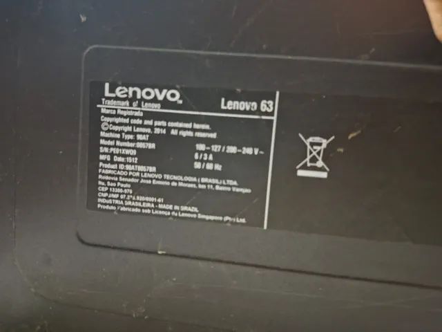 Cpu Lenovo Intel Core i3 4ª geração Lenovo 63 - Foto 5