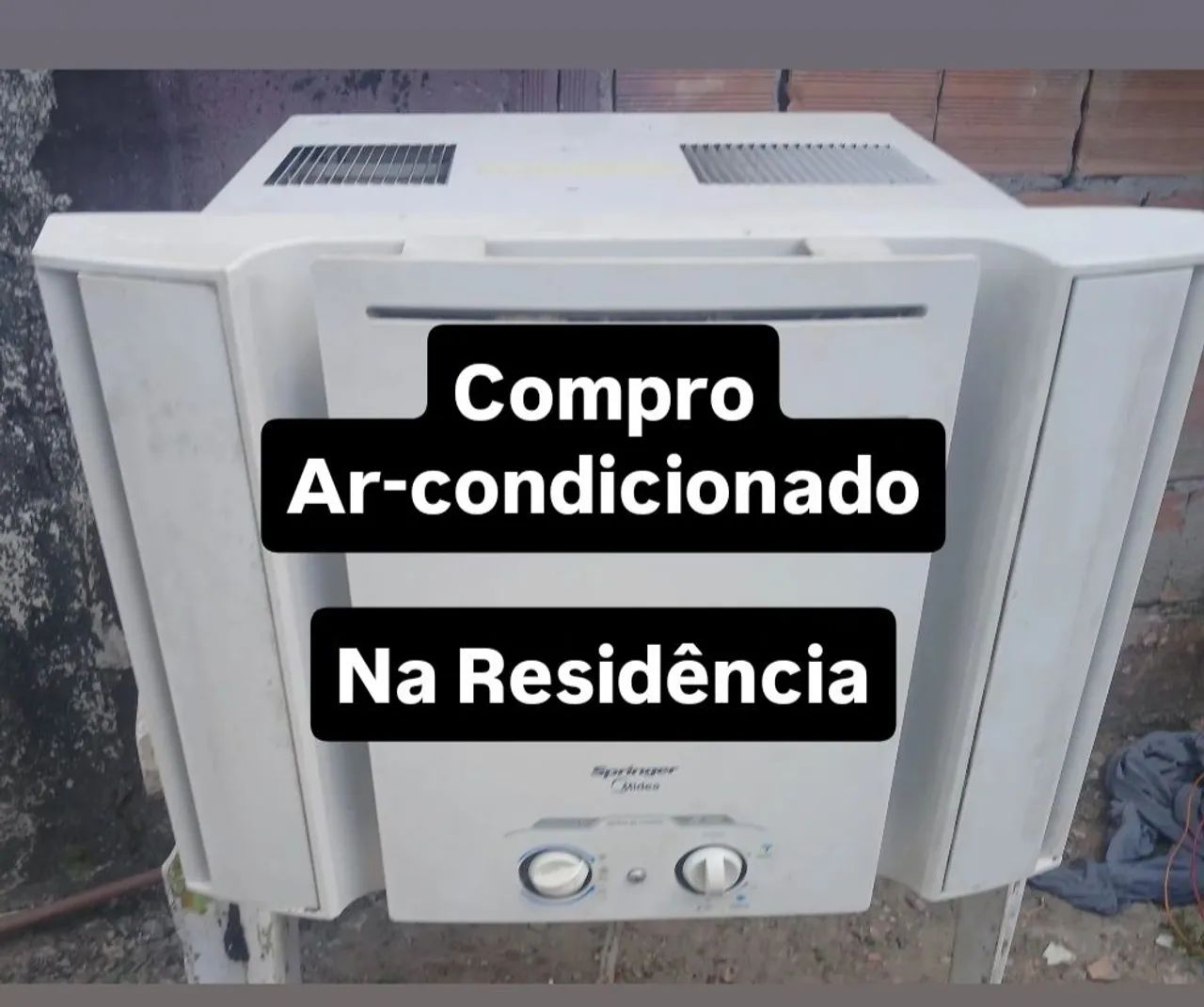 Ar-condicionado com defeito,     ,,xghjj