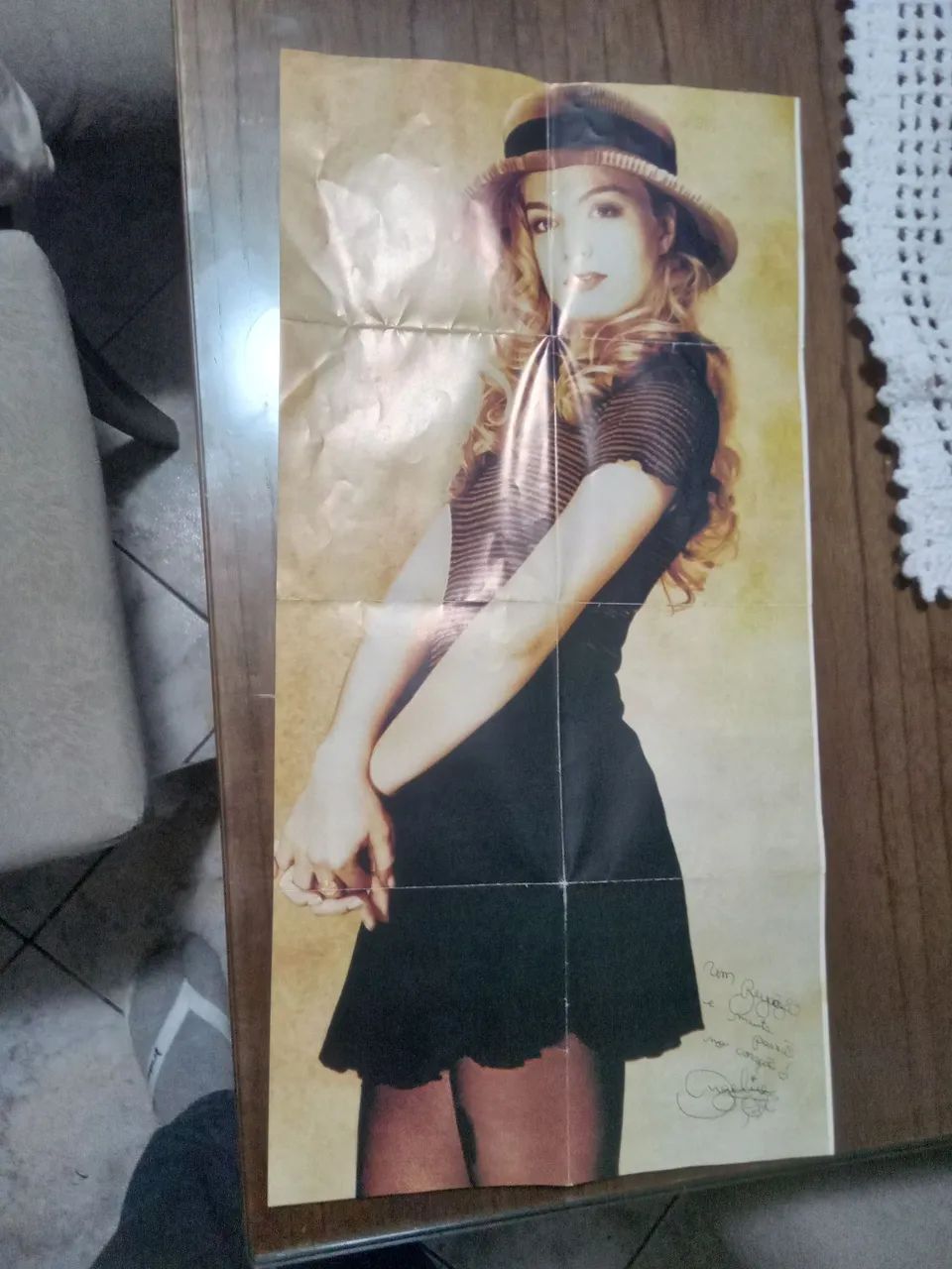 CD raro Angélica 1994 com poster original da época - Foto 4