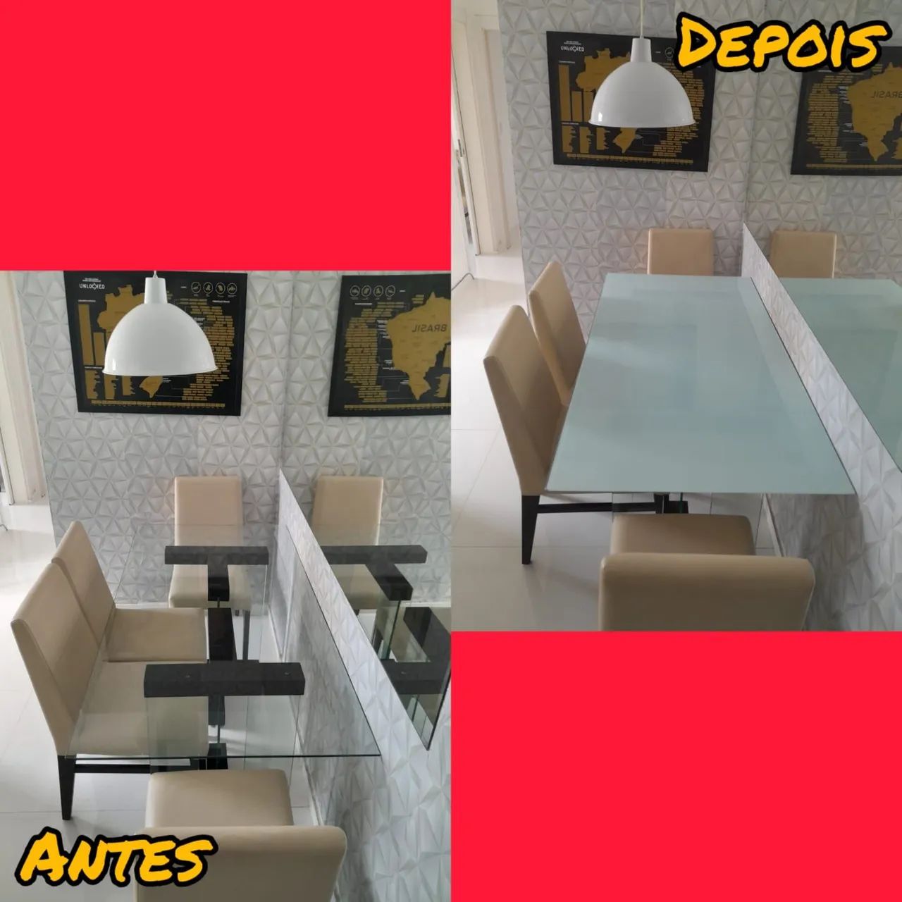 LAQUEAMENTO DE MESAS DE VIDRO  - Foto 2
