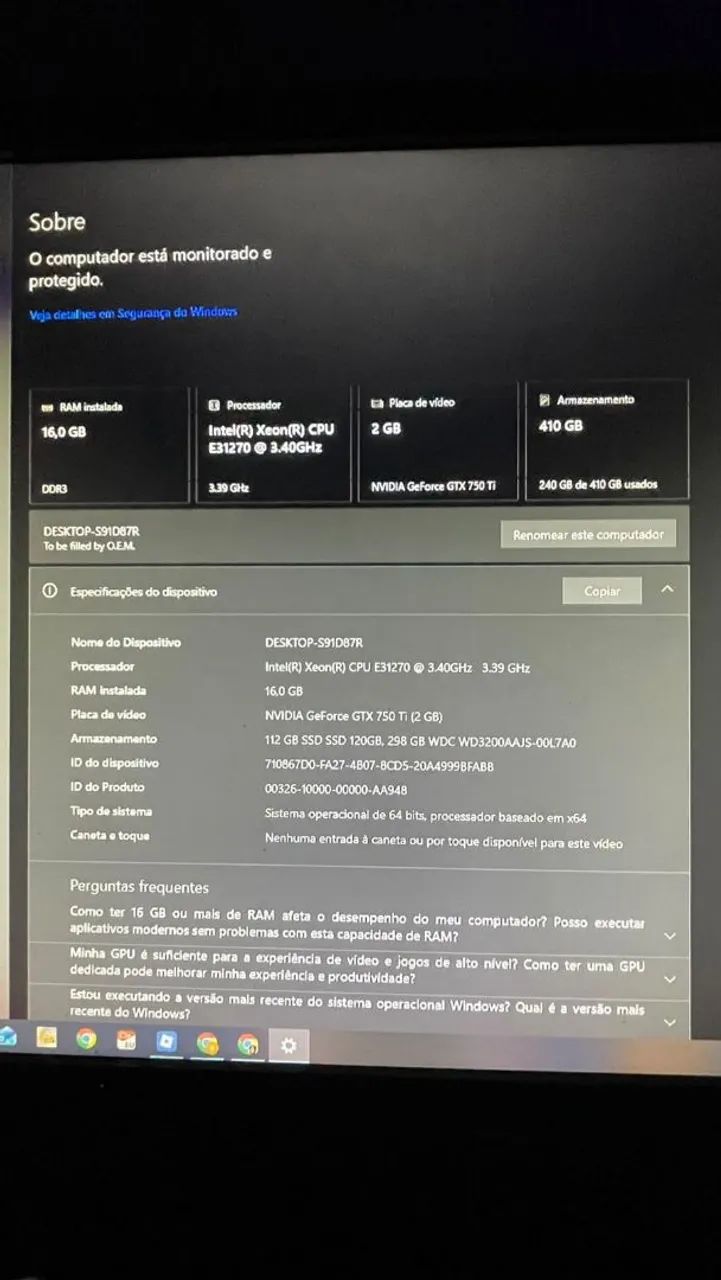 Pc gamer completo