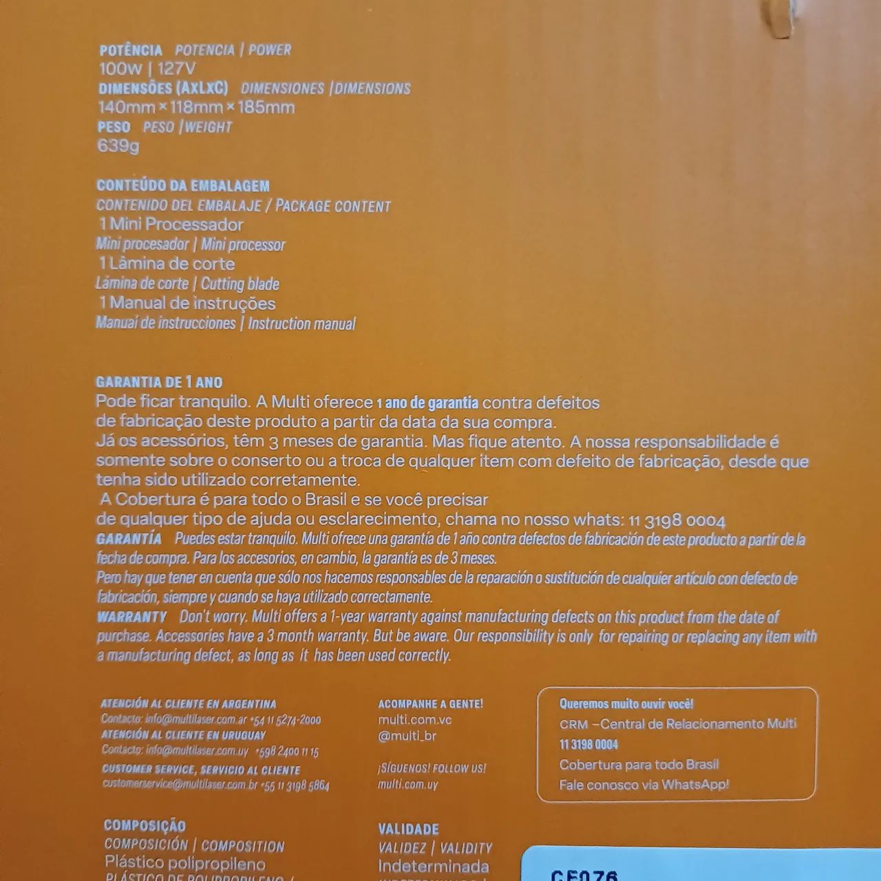 Mini Processador de Alimentos  - Foto 4