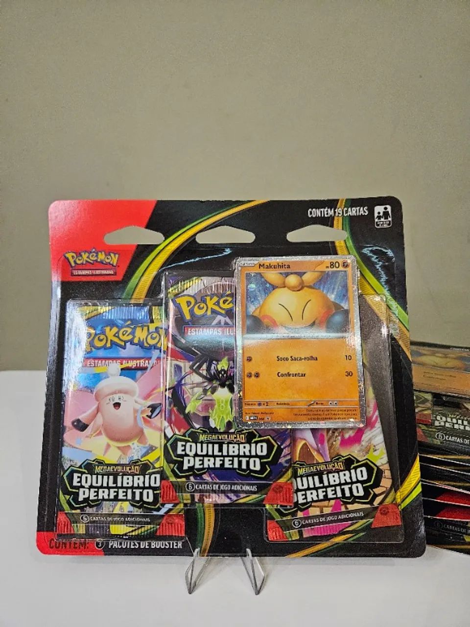 Blister Triplo Pokémon ME03 Equilíbrio Perfeito