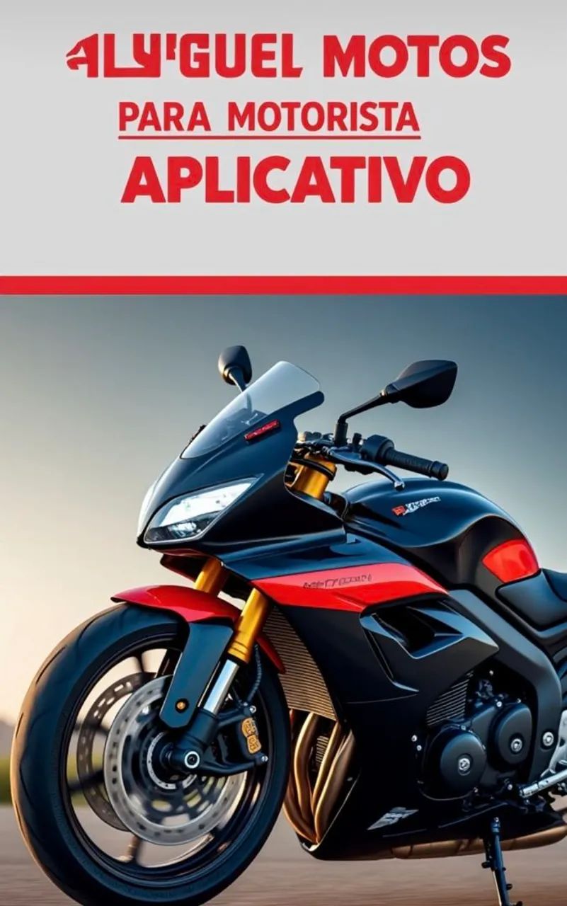 Aluguel de moto para motorista de app