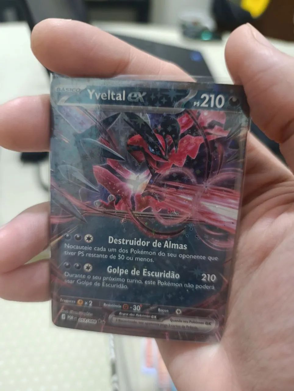 Cartas Pokémon Tcg Yveltal ex - Foto 2