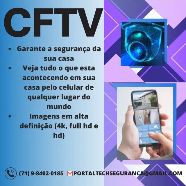 CÂMERAS DE SEGURANÇA INSTALAÇÃO - Foto 3