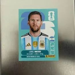Figurinha Messi Original Panini