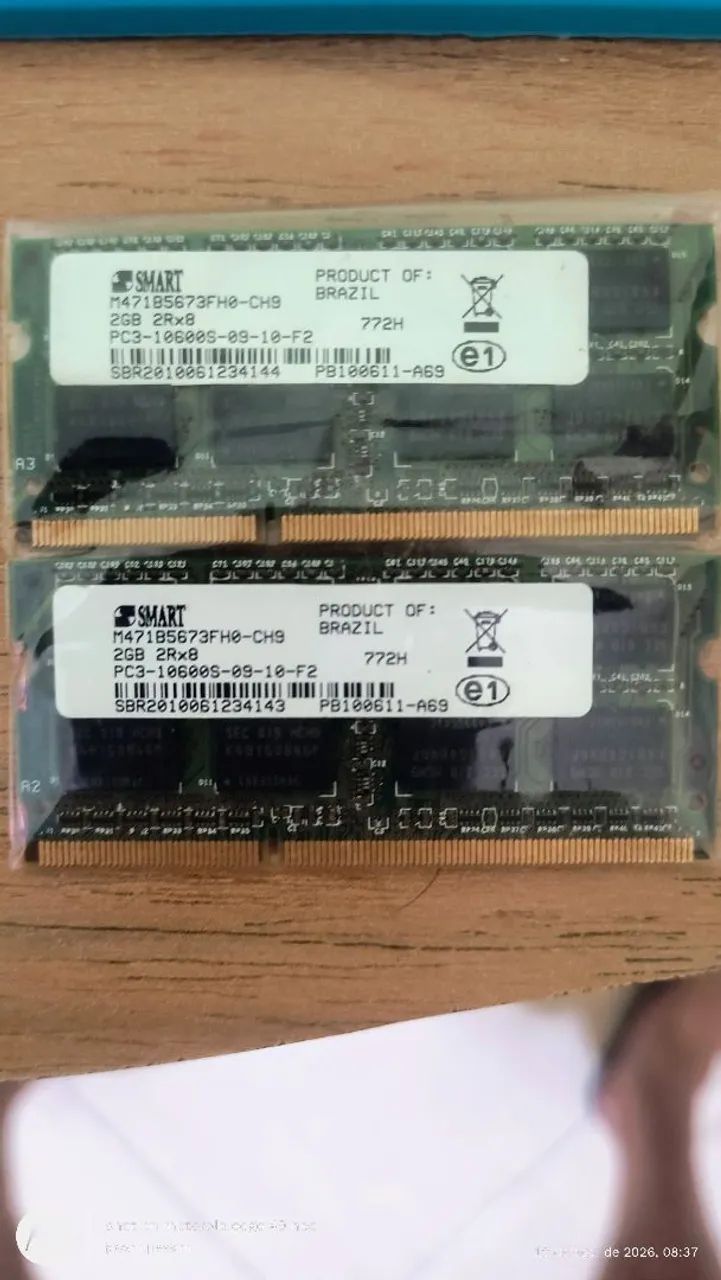Memórias para notebook  - Foto 2