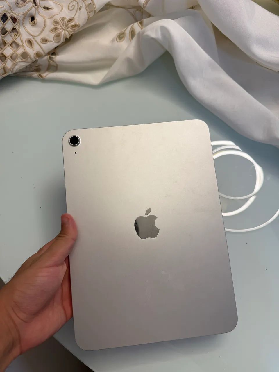 Ipad A16 128gb - tela trincada (ainda na garantia)  - Foto 2