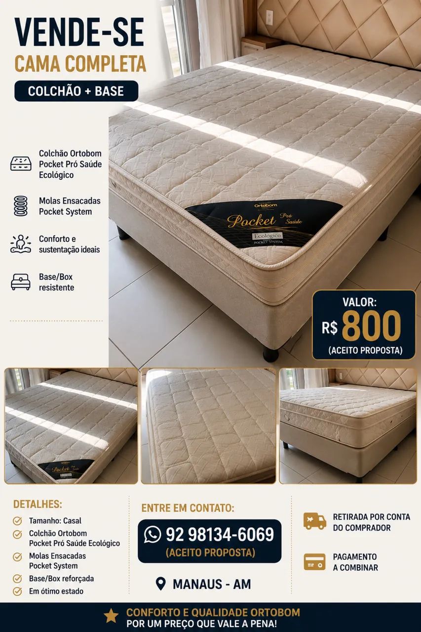 VENDO CAMA 
