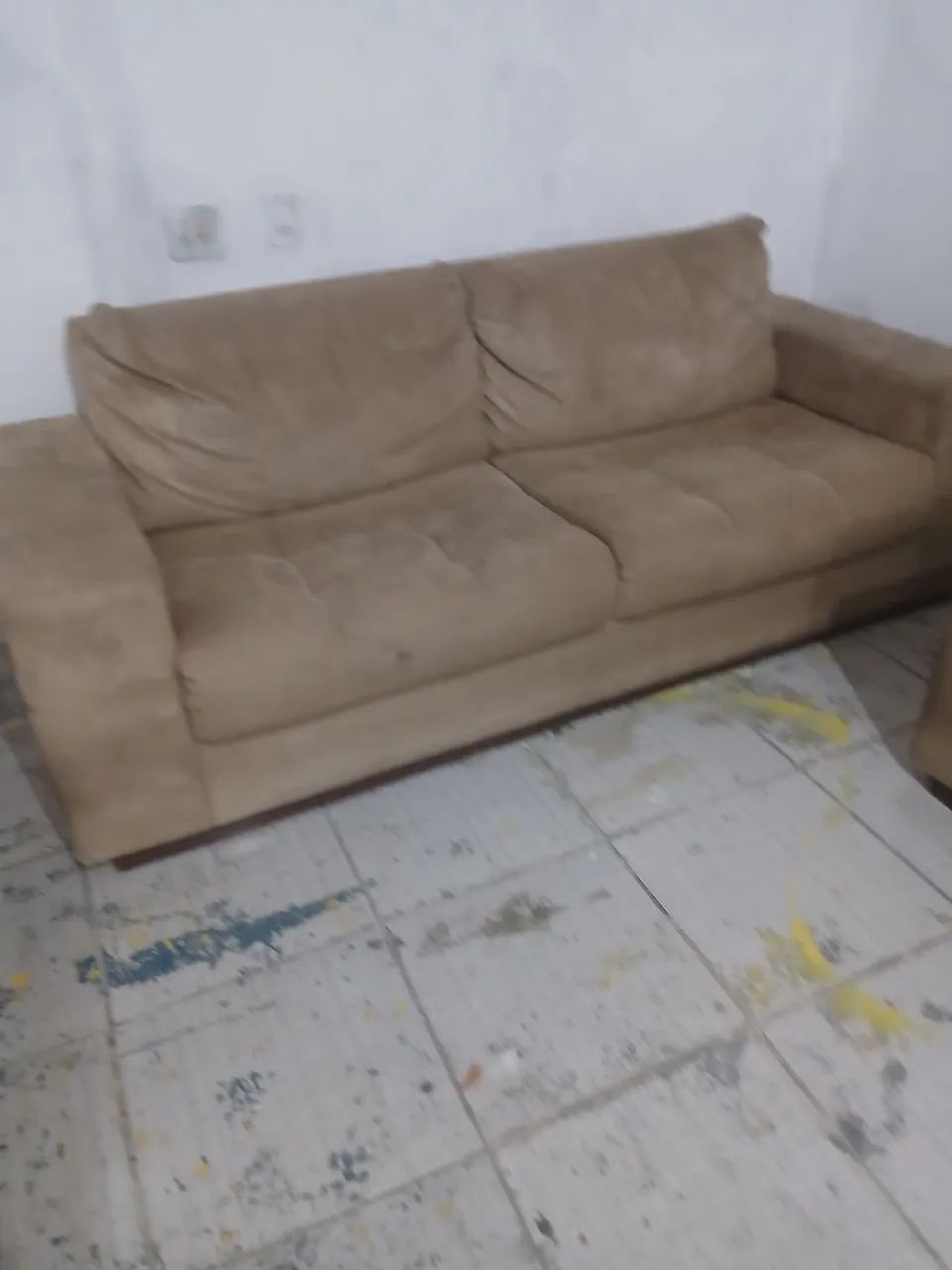 Sofas 3 e 2 lugares. Semi novo.R$ 780,00 - Foto 4